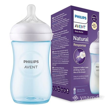 Philips Avent Avent Natural Response PP Pembe Biberon 1+ Ay 260 ml SCY903/11 NHR