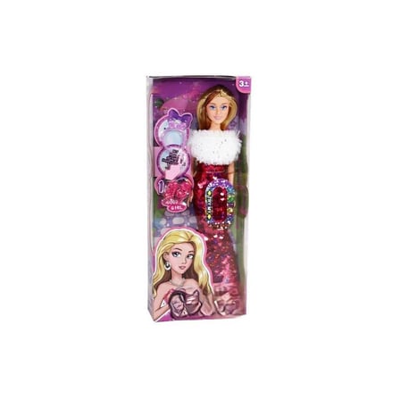Bezos SH40688 KUT.PRİNCESS PULLU KIYAFET BEBEK NHR