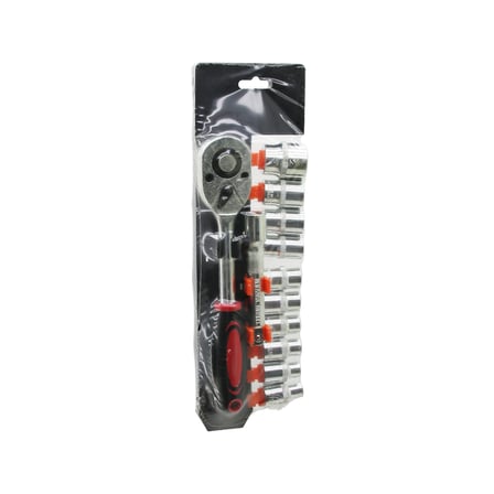 Bezos Krom Vanadyum 1/2" 12 Parça Lokma Seti (8-24 mm) NHR