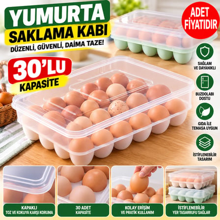 Bezos 30lu Yumurta Saklama Kabı NHR