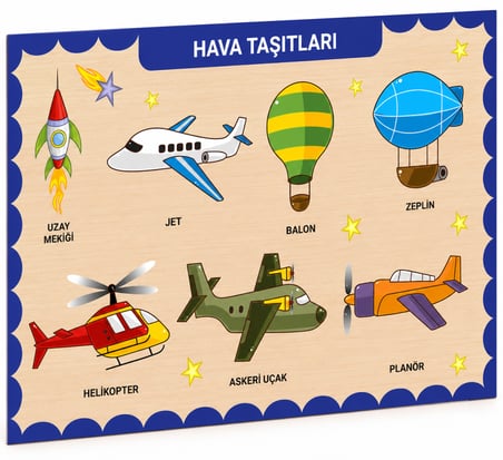 Bezos 3202 AHŞAP HAVA TAŞITLARI BUL-TAK NHR