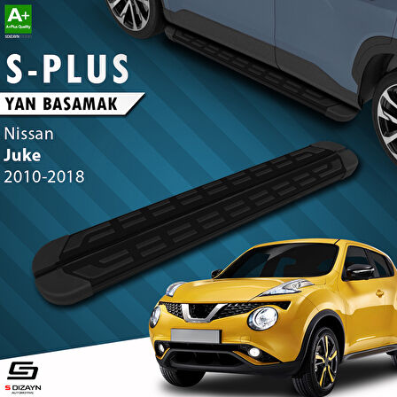 S-Dizayn Nissan Juke S-Plus Siyah Yan Basamak 173 Cm 2010-2018 A+ Kalite