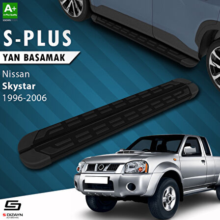 S-Dizayn Nissan Skystar S-Plus Siyah Yan Basamak 193 Cm 1996-2006 A+ Kalite