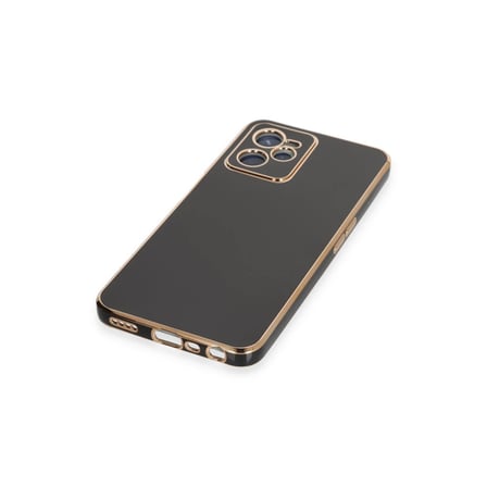 Bezos Realme C35 Kılıf Volet Silikon - Siyah NIDA