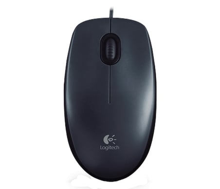 LOGITECH M90 USB OPTİK KABLOLU MOUSE SİYAH 910-001793 NIDA