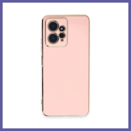 Bezos Redmi Note 12 4G Kılıf Volet Silikon - Pembe NIDA