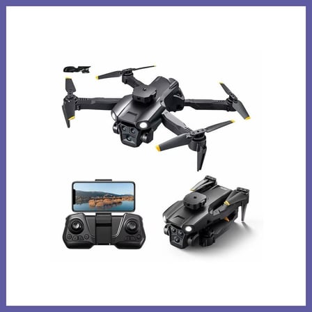 Bezos 4D-V52 ÇİFT KAMERALI ENGEL SENSÖRLÜ TAŞIMA ÇANTALI KAMERALI DRON NIDA
