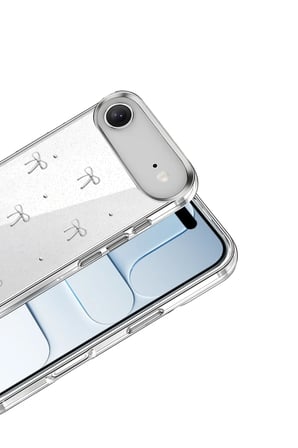 Bezos iPhone 17 Uyumlu Air Uyumlu Fiyonk Desenli Kapak - Desen 5 NIDA
