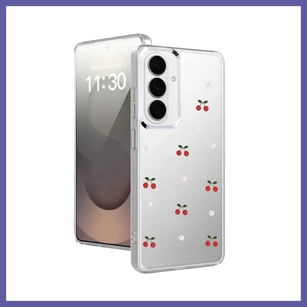 Bezos Samsung Galaxy S26 Plus Uyumlu Fiyonk Desenli Kapak - Desen 9 NIDA