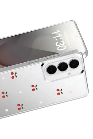 Bezos Samsung Galaxy S26 Plus Uyumlu Fiyonk Desenli Kapak - Desen 9 NIDA