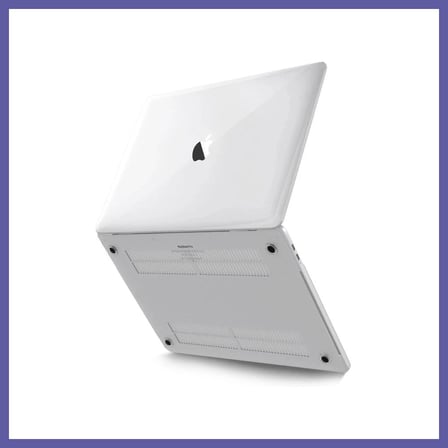Bezos Macbook Pro 16.2 2021 Macbook Buzlu Kapak - Şeffaf NIDA