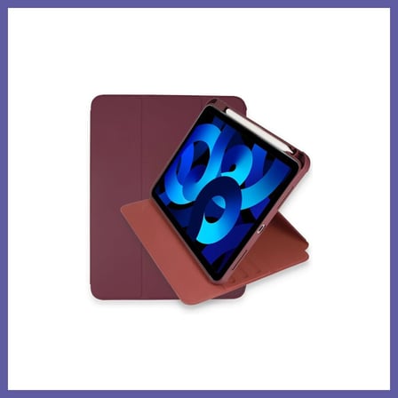 Bezos iPad Pro 11 (2021) Kılıf Starling 360 Kalemlikli Tablet Kılıf - Mor NIDA