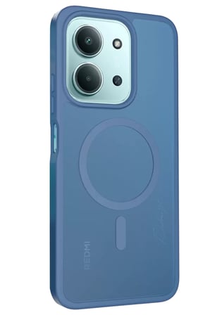 Bezos Joko Redmi 15C 4G Uyumlu Jota Magsafe Kapak - Lacivert NIDA
