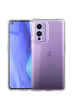 Bezos One Plus 9 Kılıf Lüx Şeffaf Silikon Nida