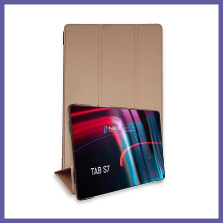 Bezos Samsung Galaxy T870 Tab S7 11 Kılıf Tablet Smart Kılıf - Rose Gold NIDA