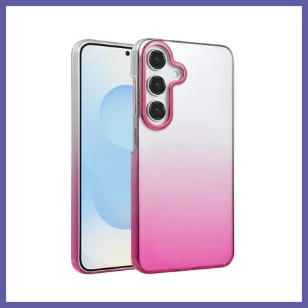 Bezos Samsung Galaxy A35 5G Uyumlu Glossy Kapak - Pembe NIDA