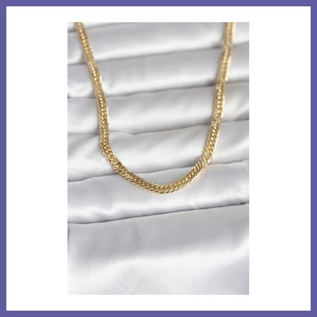 Bezos CM 14K Gold Renk Zincir Model 45 cm Kadın Kolye NIDA