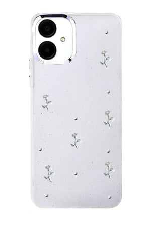 Bezos Samsung Galaxy A07 4G Uyumlu Fiyonk Desenli Kapak - Desen 4 NIDA