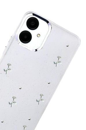 Bezos Samsung Galaxy A07 4G Uyumlu Fiyonk Desenli Kapak - Desen 4 NIDA