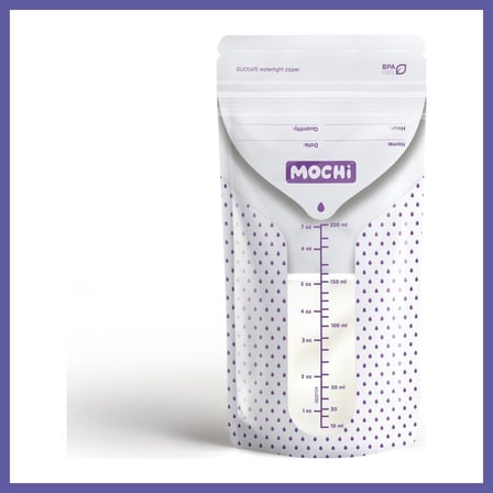 Bezos Mochi Anne Sütü Saklama Poşeti 50 Adet 200ml NIDA
