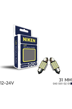 LED Ampul Sofit Canbus LED 31MM 12-24V