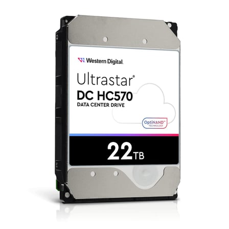 WD ULTRASTAR, WUH722222ALE6L4, 3.5&amp;quot;, 22TB, 512Mb, 7200 Rpm, 7/24 Enterprise, DATA CENTER-GÜ