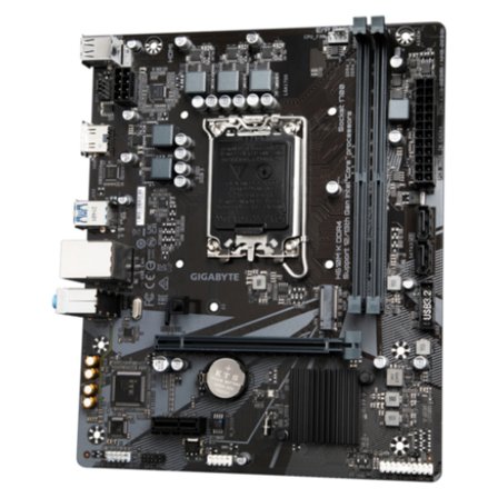 GIGABYTE H610M K DDR4, 2xDDR4, M.2, HDMI, 12-13.14.Nesil, LGA1700 Soket, Anakart