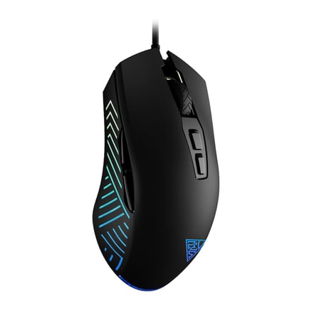 GAMDIAS ZEUS E4, RGB Aydınlatma, USB Kablolu,  7 Tuşlu, Gaming Mouse, 7.200 DPI, Siyah