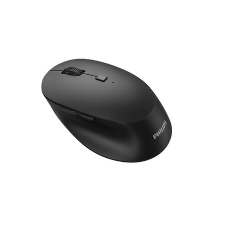 PHILIPS SPK7607B, Siyah, USB Nano 2,4Gh ve Bluetooth Kablosuz, 3200dpi, Optic, 7 Tuşlu, Mouse