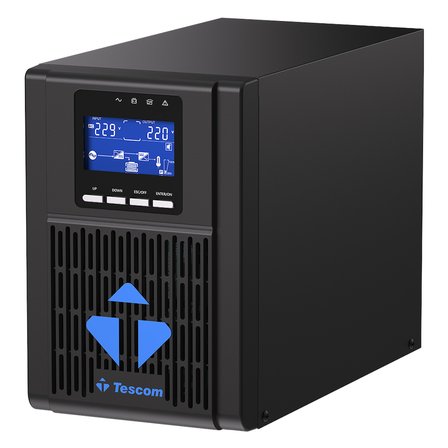 TESCOM NeoLine 1000, 1 KVA Online 1F/1F UPS,  (900040100) (2x9A Akü)