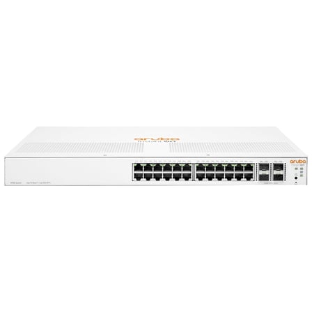 HP Aruba Instant On, JL682A, 1930-24G, 24Port, GigaBit, 4 Port Gigabit SFP, Yönetilebilir, Rack Moun
