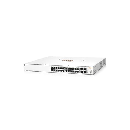 HP Aruba Instant On, JL684B, 1930-24G, 24Port, GigaBit, PoE 370W, 4 Port Gigabit SFP, Yönetilebilir,
