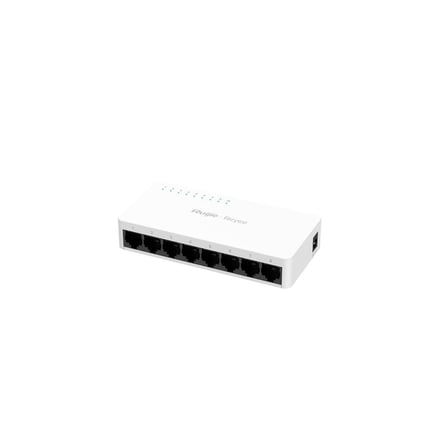 RUIJIE REYEE RG-ES08F 8 Port MegaBit Switch  Plastik Kasa