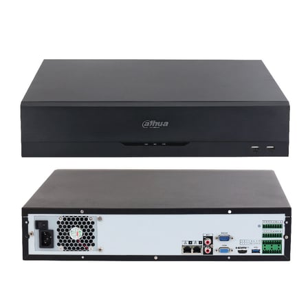 DAHUA  NVR4832-EI, 32Kanal, 16Mpix, H265+, 8 HDD Desteği, 1080P Kayıt, 256Mbps Bant Genişliği, 2 Por