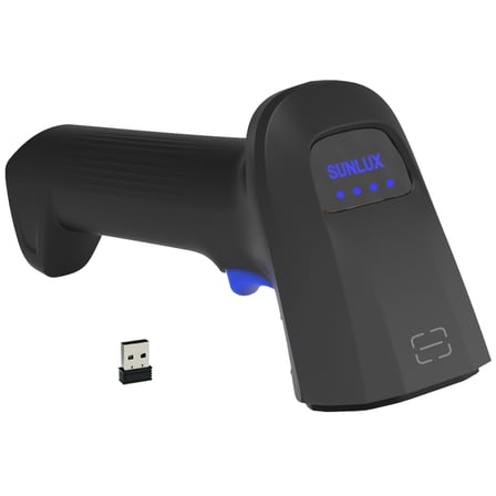 SUNLUX RW10, EL Tipi, Cmos, Kablosuz, Wi-Fi,  Bluetooth, USB Bağlantı (Dongle), 2D Karekod, Barkod O