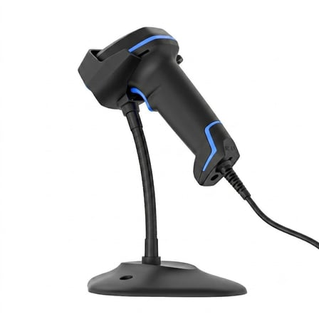 Tiwox VS-50, EL Tipi, 2D Karekod, USB Kablolu, Endüstriyel Barkod Okuyucu (Stand Ünitesi ile birlikt