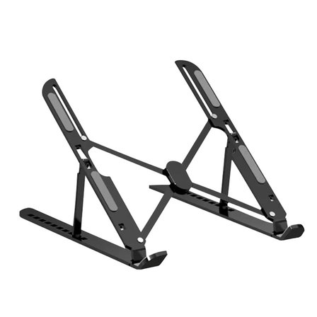 FRISBY FNC-5145ST SİYAH TAŞINABILIR KATLANABILIR ALUMINYUM NOTEBOOK STANDI
