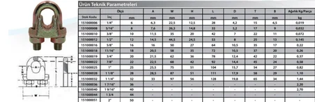 Ennalbur M20 Klemens ( 2 Adet )