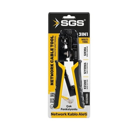 Sgs 2065 Network Kablo Pensesi 3 İn 1