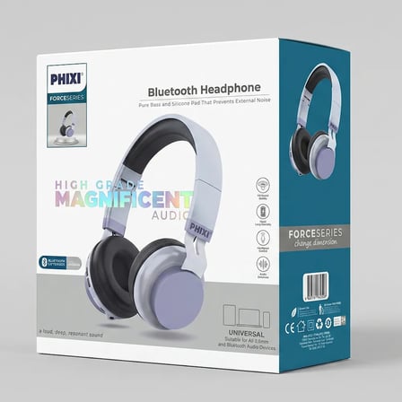PHIXI Force HP900P Bluetooth Kulaklik (Kulak Ustu)