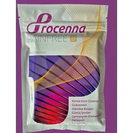 Procenna Painfree Ağrı Azaltıcı Bant 25'li Kırmızı Ginsengli Glukozaminli