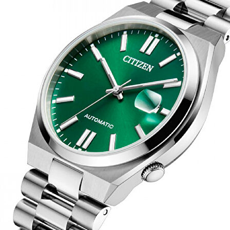 Citizen Tsuyosa NJ0150-81X Erkek Saat – Yeşil Kadran, Otomatik Mekanizma, Safir Cam