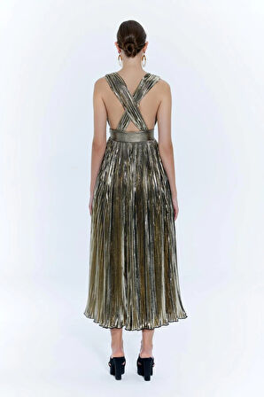 Villa Cora Midi Elbise