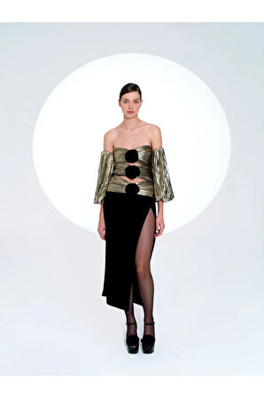 Serbelloni Midi Elbise