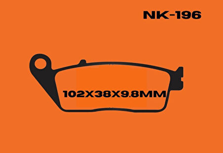 Honda Cbr 500 Ön Disk Fren Balatası 2013 -2024 Supermoto