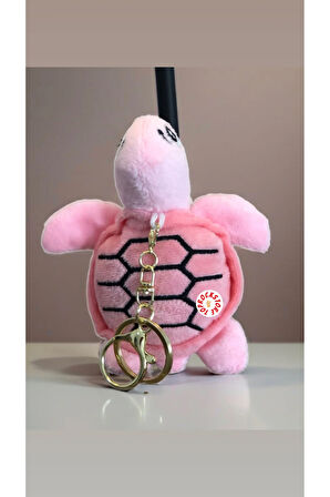 Sevimli Caretta Kaplumbağa Peluş Oyuncak Desenli Anahtarlık Hediyelik Uyku Arkadaşı 11 CM