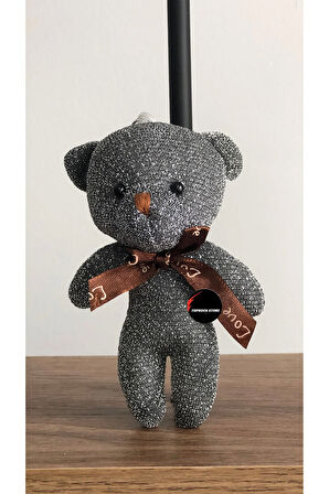 Sevimli Ayıcık Peluş Oyuncak Anahtarlık Uyku Arkadaşı Hediyelik 12 CM