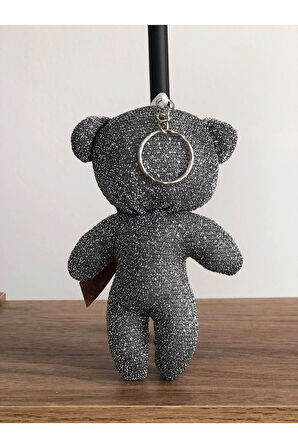 Sevimli Ayıcık Peluş Oyuncak Anahtarlık Uyku Arkadaşı Hediyelik 12 CM