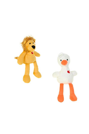 Peluş 30 Cm Renkli Uzun Bacaklı Hayvanlar