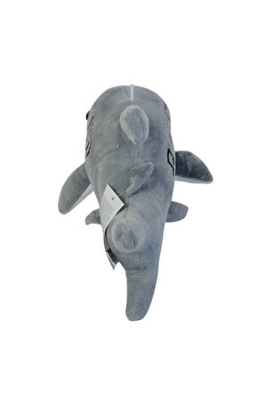 Müzikli Peluş Köpek Balığı Baby Sharky 30 Cm. - Gri